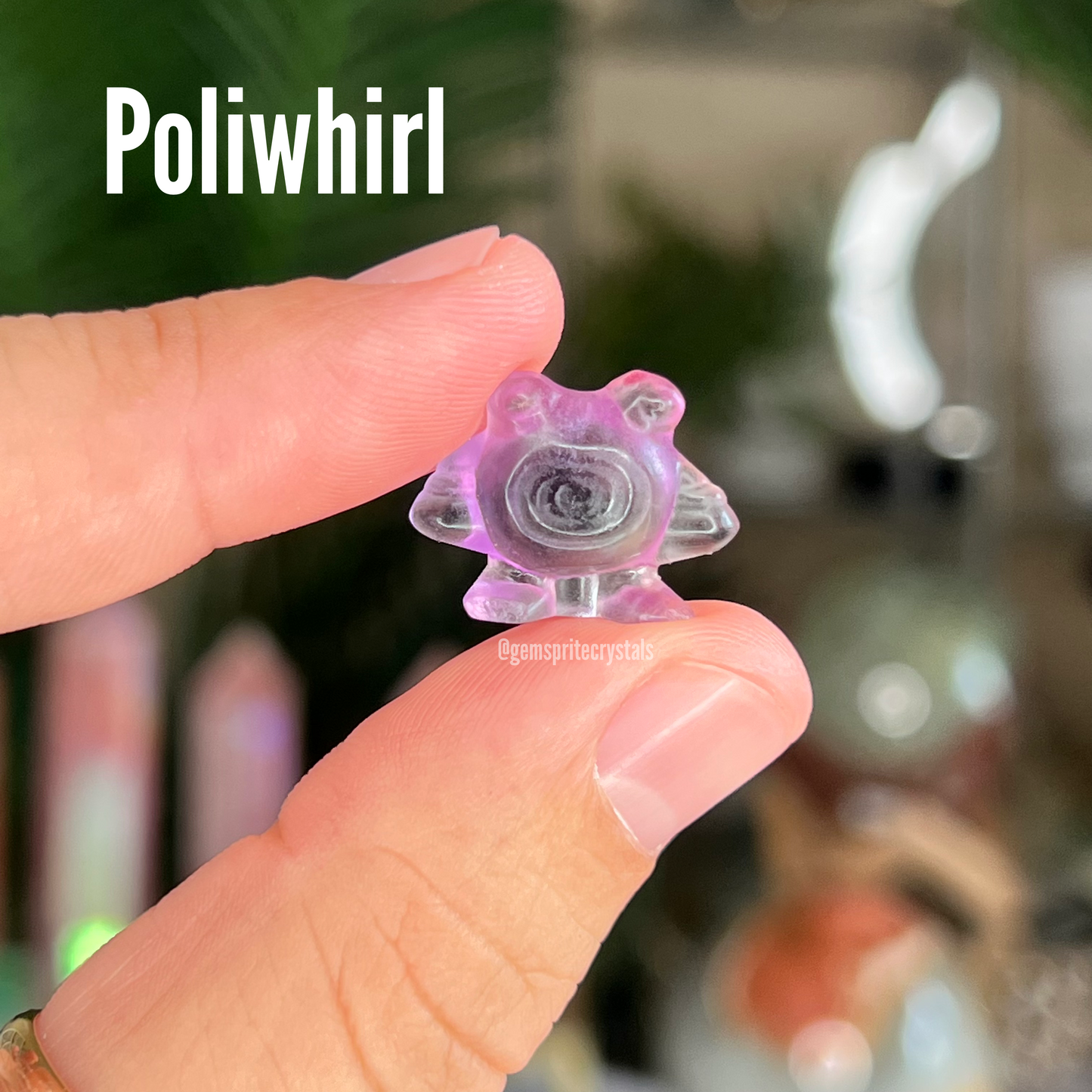 Mini Fluorite Poliwhirl