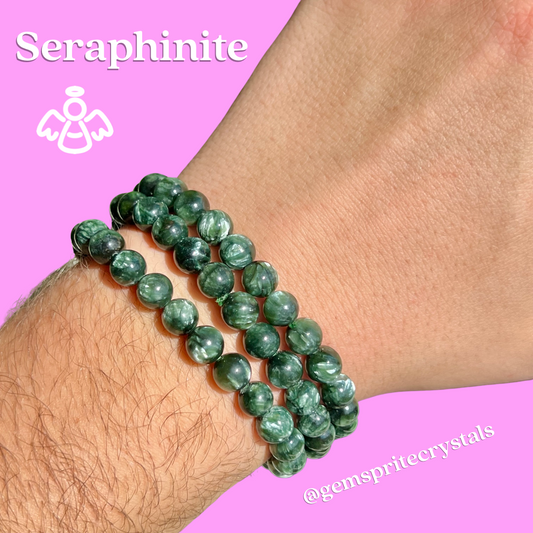 Seraphinite Bracelet