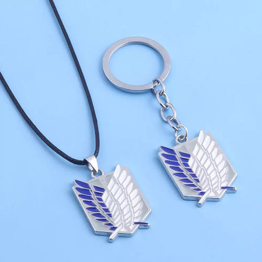Attack on Titan Keychain and Necklace