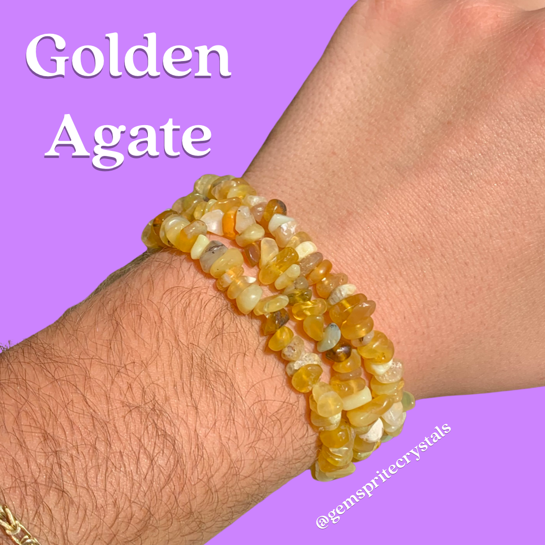 Golden Agate Bracelet