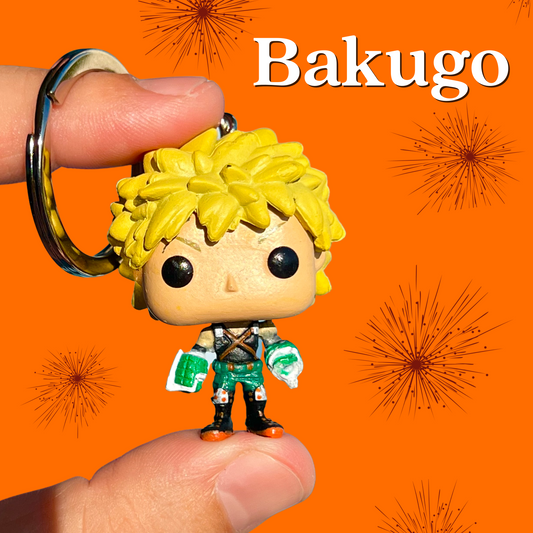 Bakugo Pop Animation Keychain