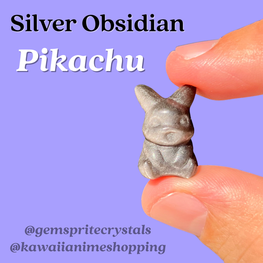 Silver Obsidian Pikachu
