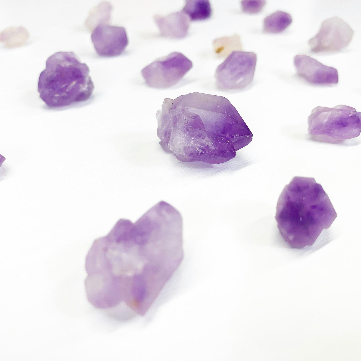 Baby Amethyst Flower Formations