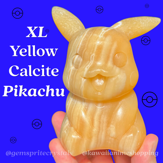 XL Yellow Calcite Pikachu