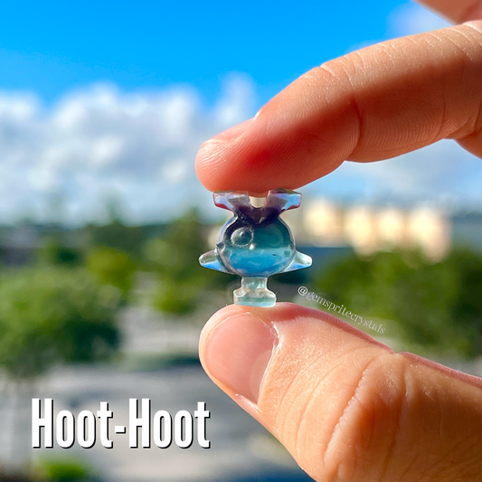 Mini Fluorite Hoot-Hoot