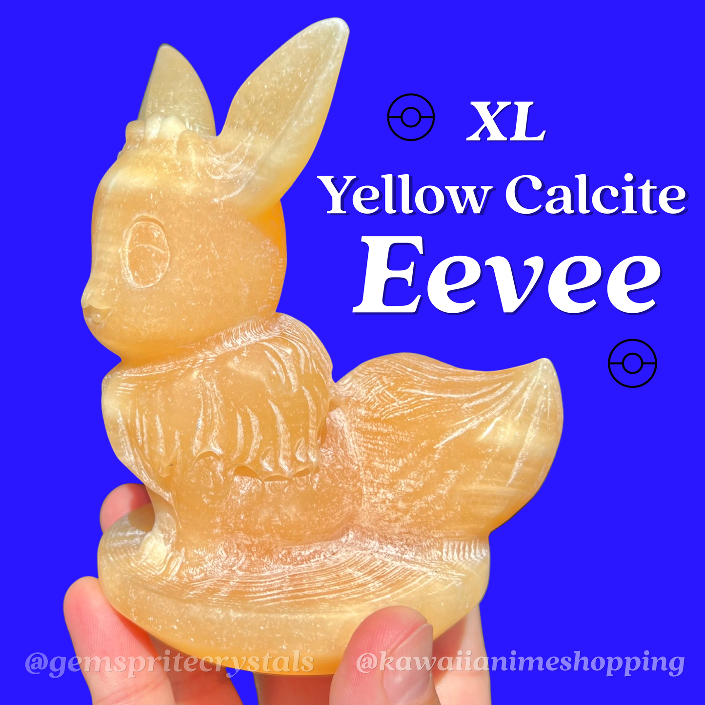 XL Yellow Calcite Eevee