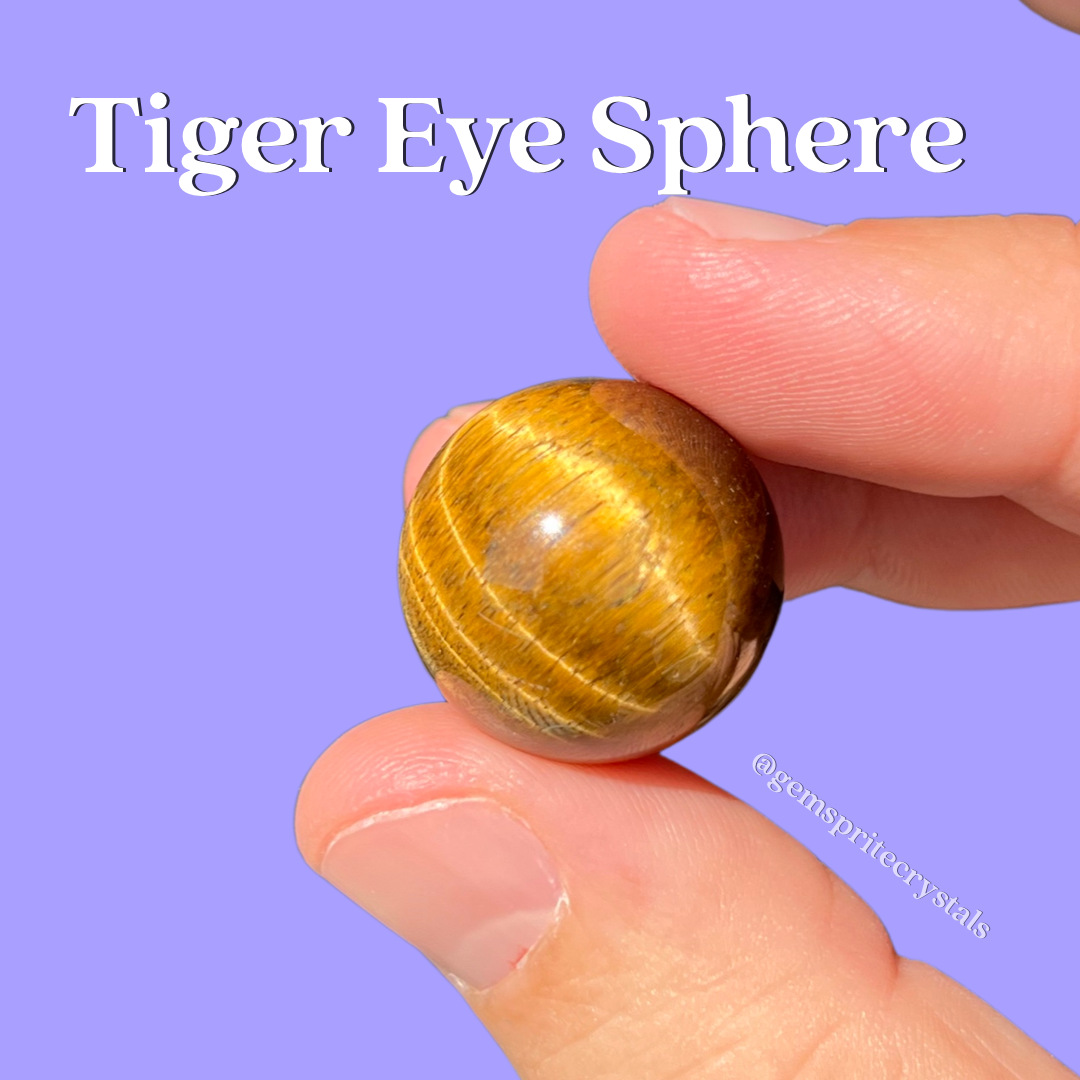 Tiger Eye Sphere