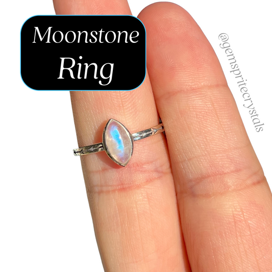 Moonstone Ring