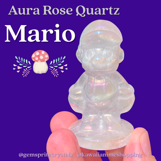 Aura Rose Quartz Mario
